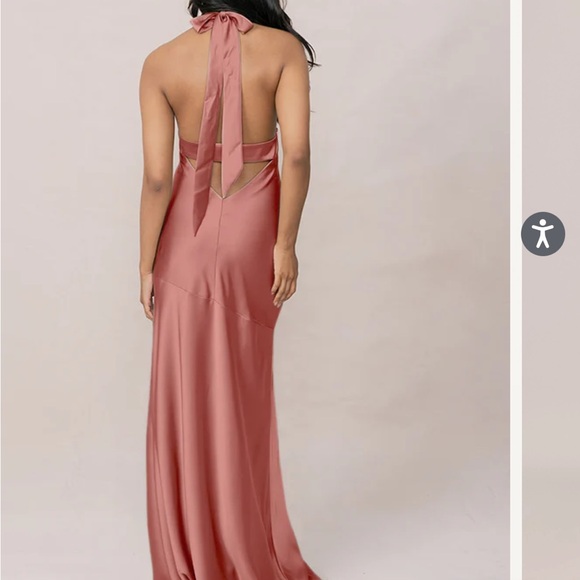 Revelry Athena Satin Desert Rose - Picture 2 of 4